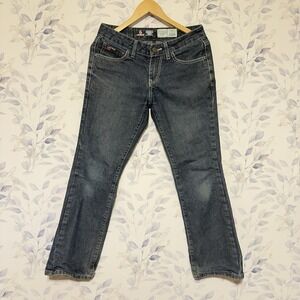 Lapco Women's FR Jeans, Size 26 St, Fire Resistant Denim Pants, Blue